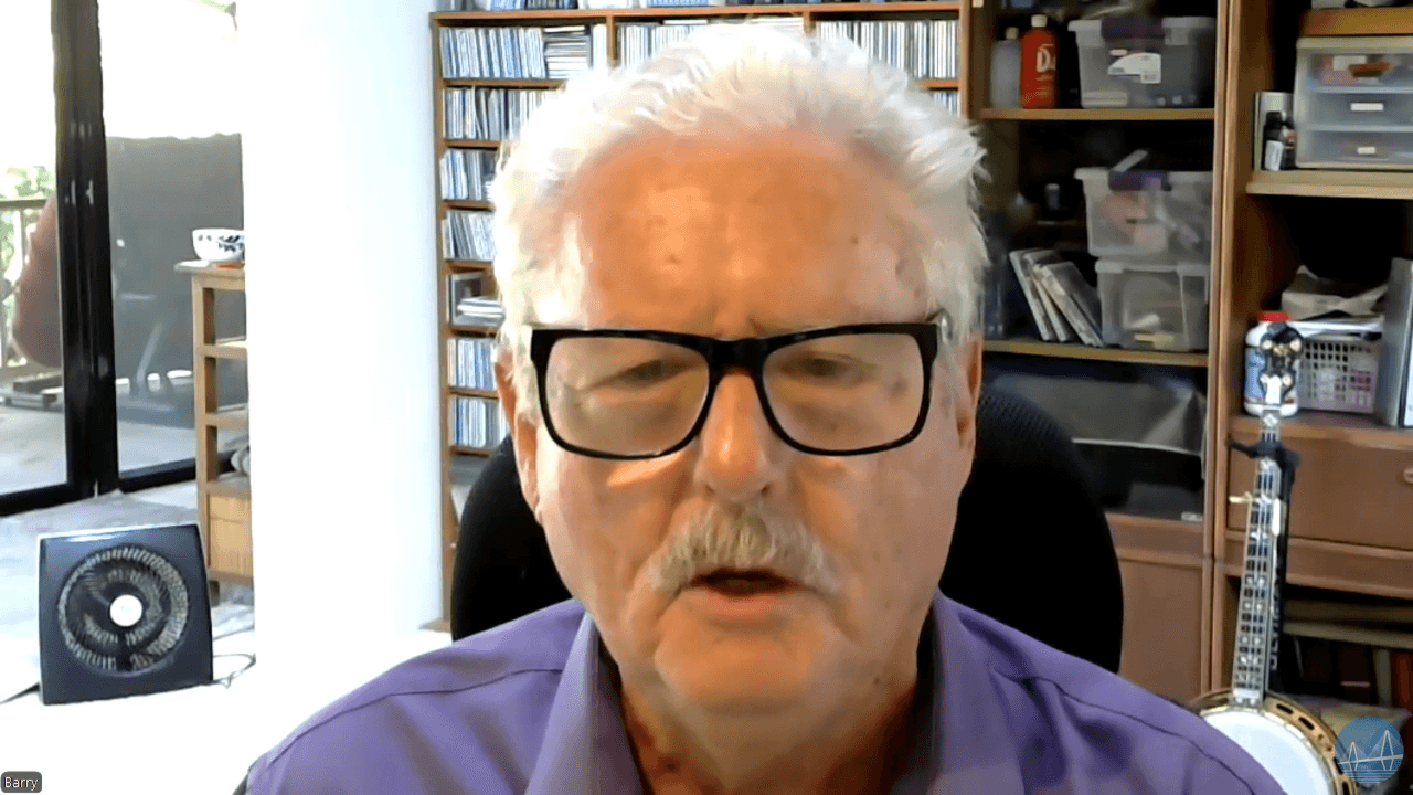 Barry R. Willis during a Covenant Books video interview